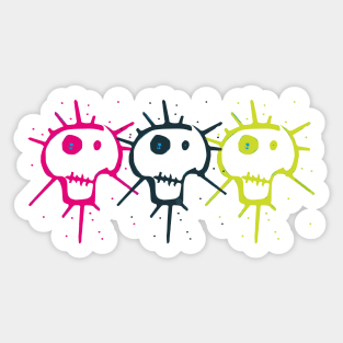 Triple Boosh Tribute - Eye Voodoo Sticker